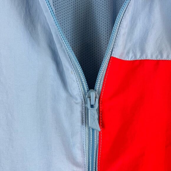 Reebok Urban Outfitters Color Block Vector Track Jacket Retro Windbreaker size M - Picture 7 of 12